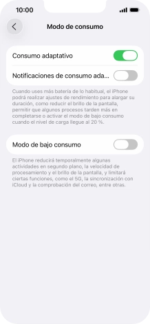 Pulsa el indicador junto a 