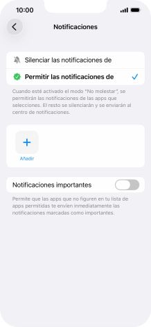 Pulsa el indicador junto a 