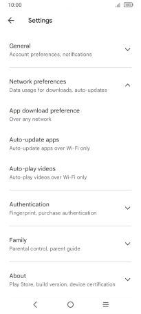 Press Auto-update apps. Press Auto-update apps.