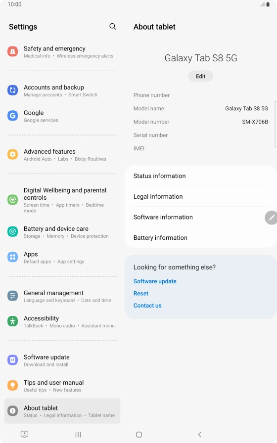 Press Software information.