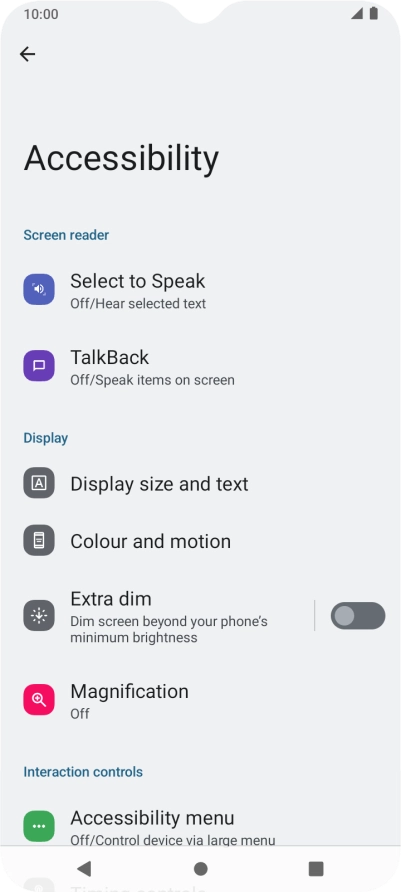 Press the required category below Press the required category below