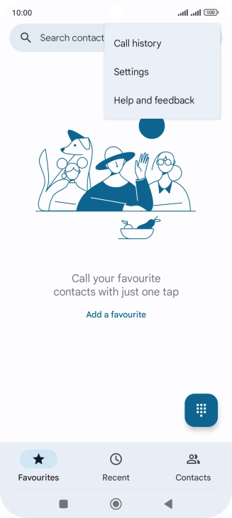 Press Settings. Press Settings.