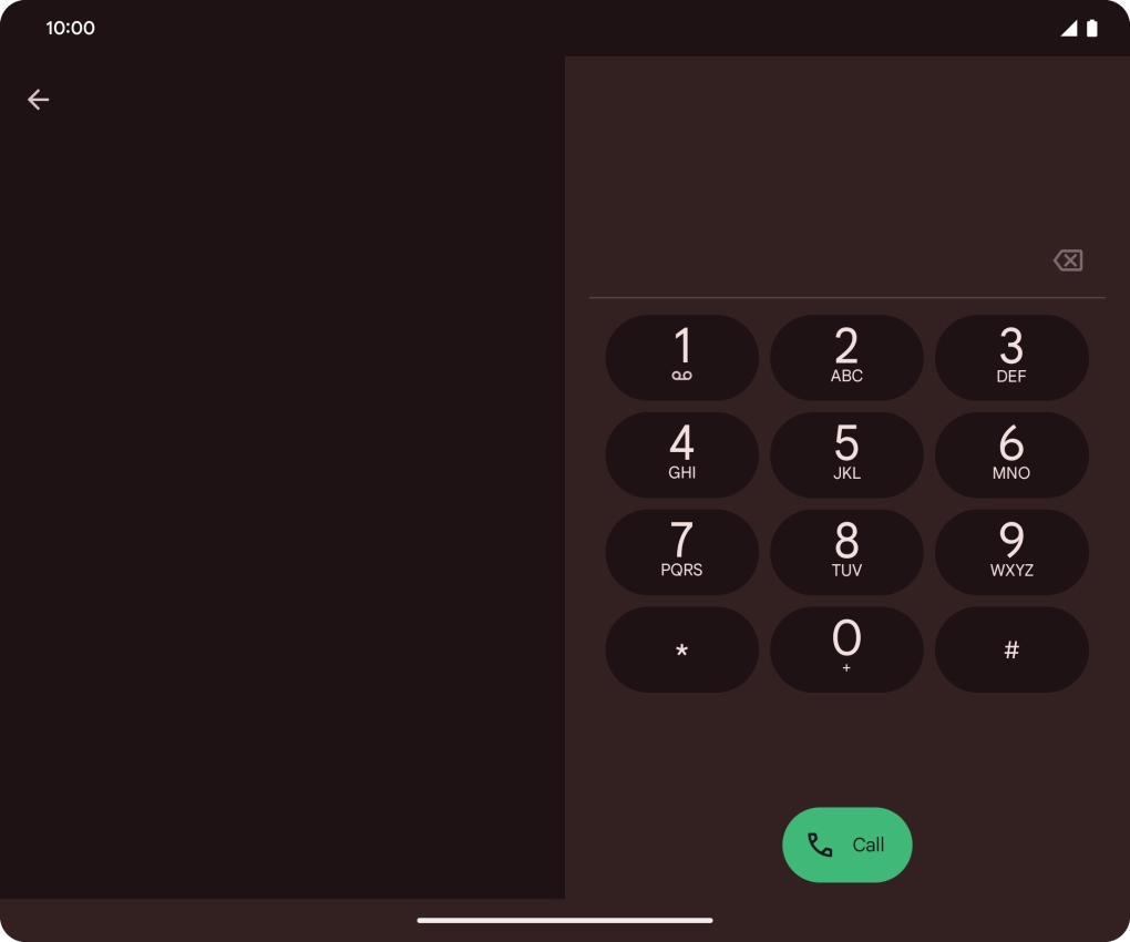 Press and hold number key 1 to call voicemail. Follow the instructions to listen to your messages.