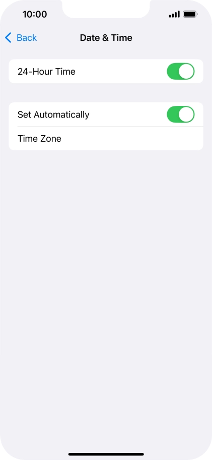 Slide your finger upwards starting from the bottom of the screen to return to the home screen.