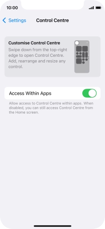 Press the indicator next to Press the indicator next to