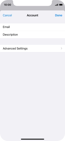 Press Advanced Settings.
