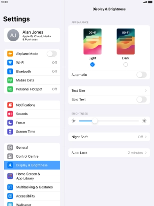 Press Auto-Lock. Press Auto-Lock.