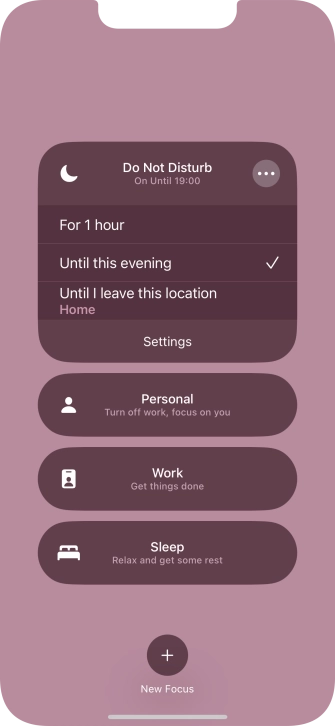 Slide your finger upwards starting from the bottom of the screen to return to the home screen.
