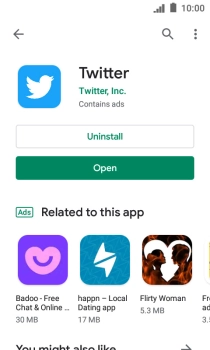 Press the Home key to return to the home screen. Press the Home key to return to the home screen.