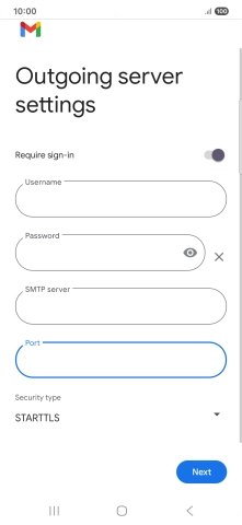 Press the drop down list below 