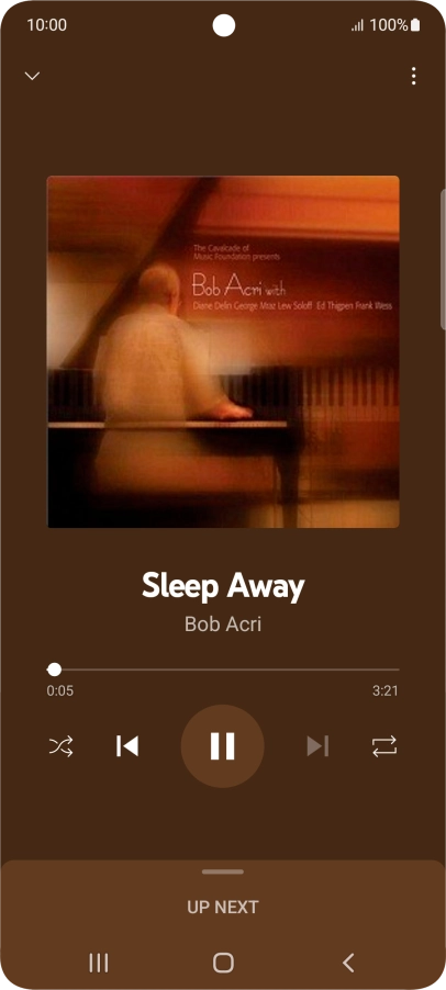 Press arrow right to go to the next audio file. Press arrow right to go to the next audio file.