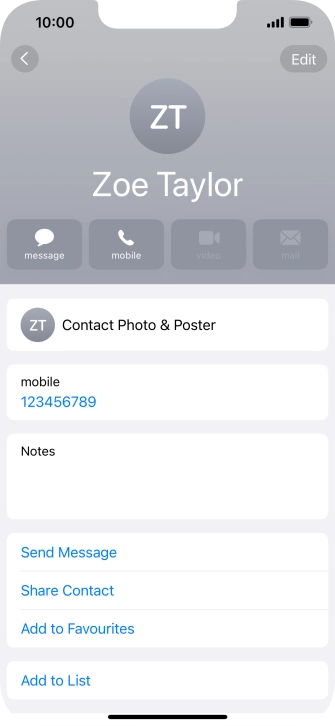 Slide your finger upwards starting from the bottom of the screen to return to the home screen.