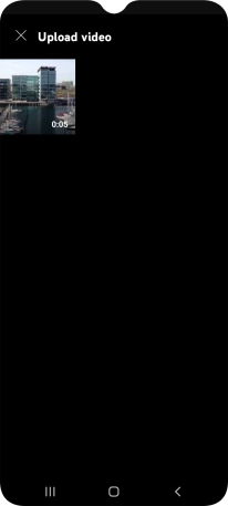 Press the required video clip.