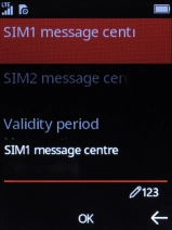 Key in +447785016005 and press the Navigation key.