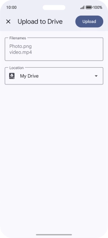 Press the field below 
