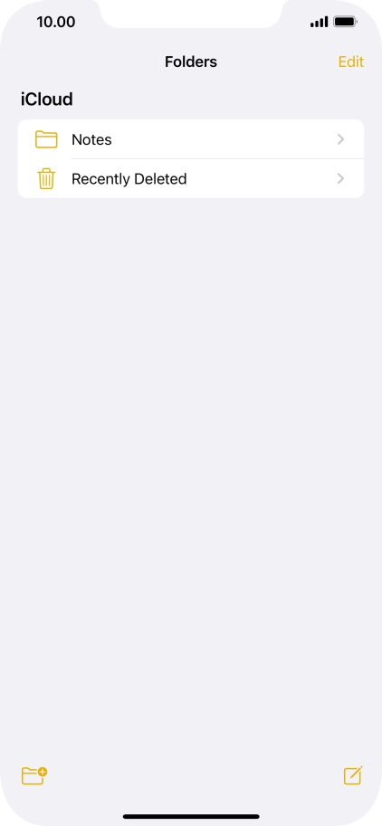 Slide your finger upwards starting from the bottom of the screen to return to the home screen.