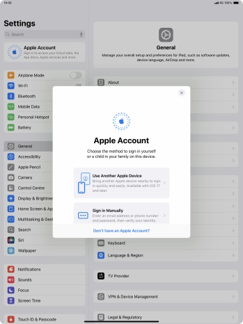 Press Sign in Manually. Press Sign in Manually.