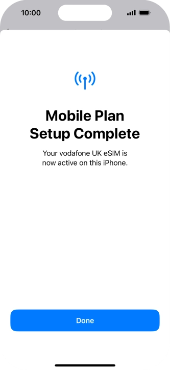 Press Done. Press Done.