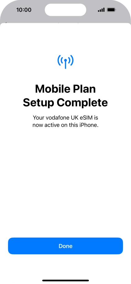 Press Done. Press Done.