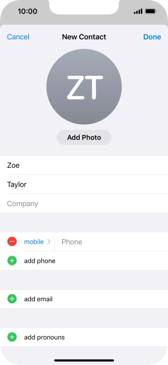Press Phone and key in the required phone number.