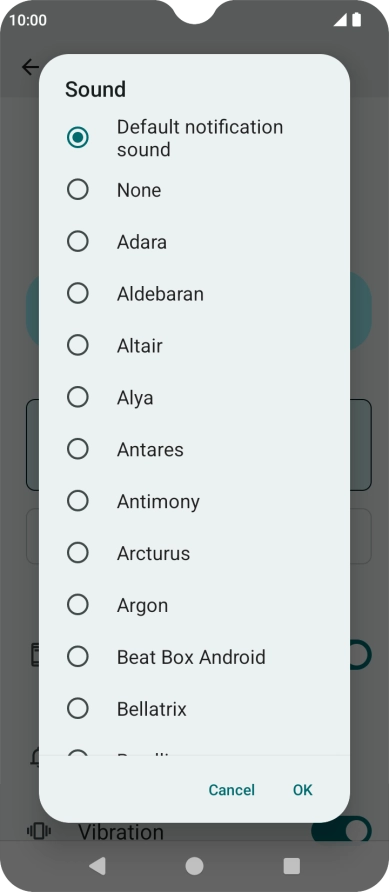 Press the required message tones to hear them.