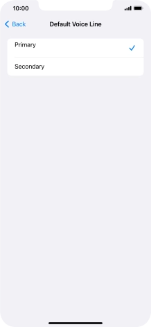 Press the required price plan.