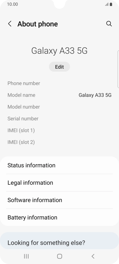 Press Software information.