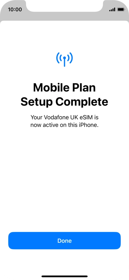 Press Done. Press Done.