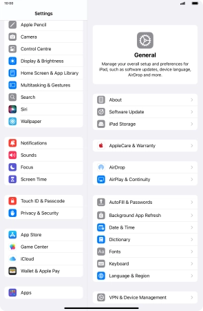 Press Touch ID & Passcode.