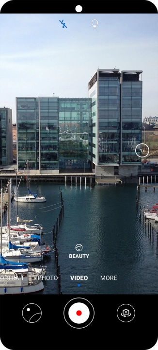 Press the required setting.