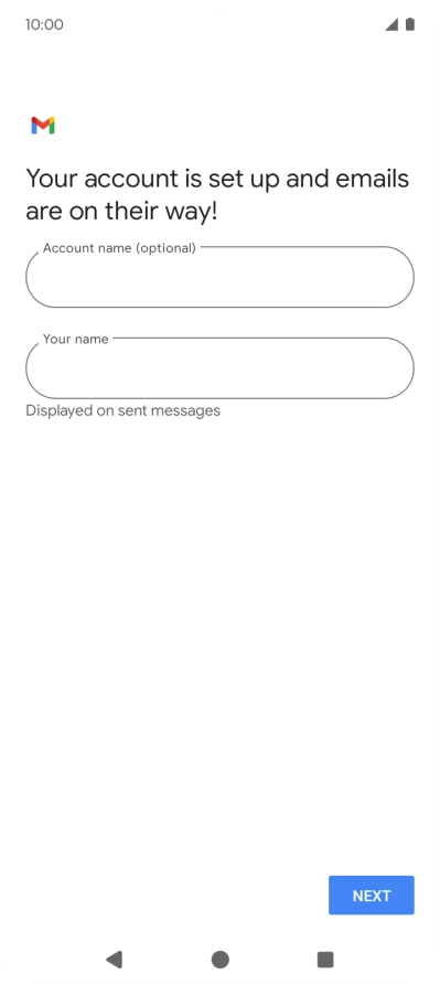 Press the field below 