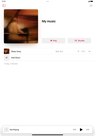 Go to the required category or playlist and press the required audio file. Go to the required category or playlist and press the required audio file.