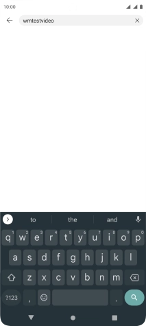 Key in the required search word and press the search icon.