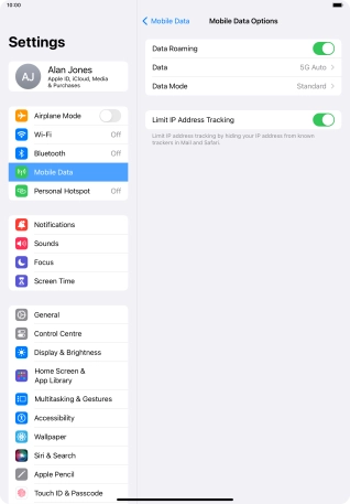 Press the indicator next to Press the indicator next to