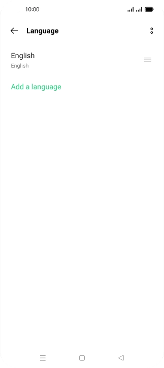 Press Add a language. Press Add a language.