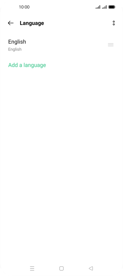 Press Add a language. Press Add a language.