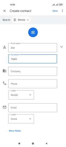 Press Phone and key in the required phone number.