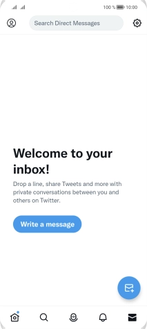 Press the new message icon.