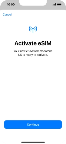 Press Continue. Press Continue.