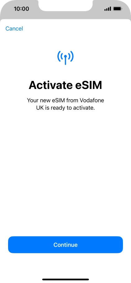 Press Continue. Press Continue.