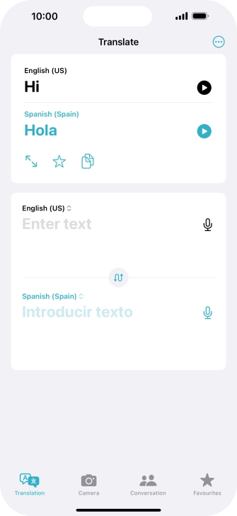 Press the full screen icon. Press the full screen icon.