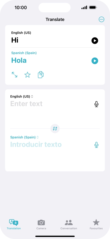 Press the full screen icon. Press the full screen icon.