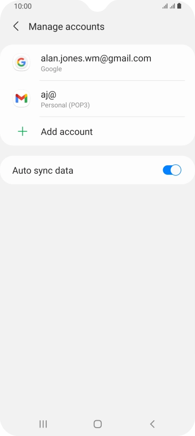 Press the Home key to return to the home screen. Press the Home key to return to the home screen.