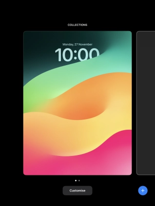 Press the add icon. Press the add icon.