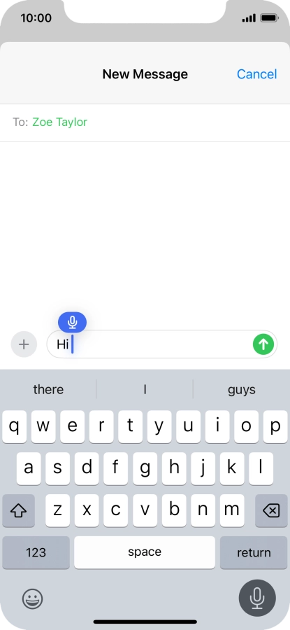 Press the microphone icon to end dictation. Press the microphone icon to end dictation.