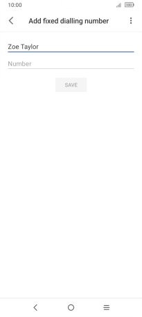 Press Number and key in the required phone number. Press Number and key in the required phone number.