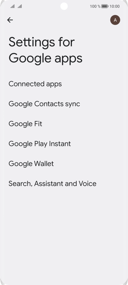 Press Search, Assistant and Voice.