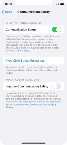 Press the indicator next to Press the indicator next to