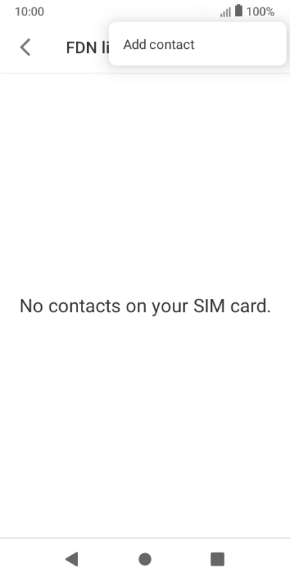 Press Add contact.