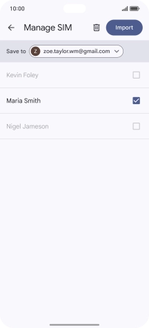 Press the drop down list next to 